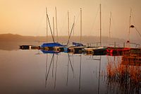 Morgenstille | Ochtend Kalmte | Boote | Bootssteg