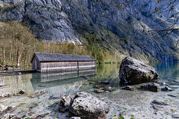 Boathouse at the upper lake by Dirk Rüter