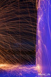 De muur op. von Robert Wiggers