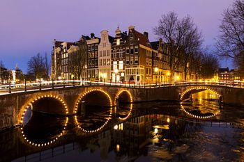 Keizersgracht Amsterdam in de avond
