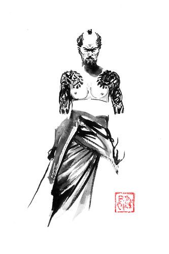 Yakuza-Wakizashi von Péchane Sumie