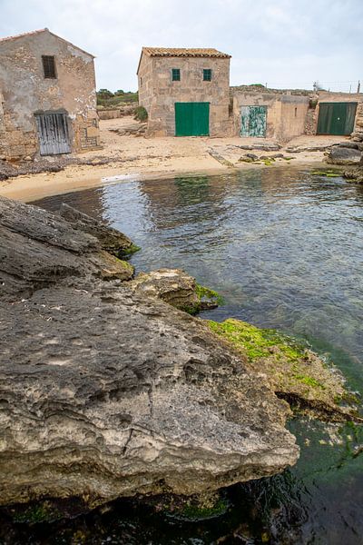 Vissershuizen in Mallorca van t.ART