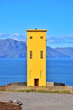 Le phare près de Húsavík sur Elisa in Iceland