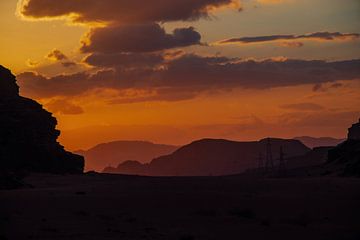 Sunset in the desert! by ramona stoker