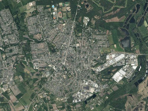 Luchtfoto van Valkenswaard