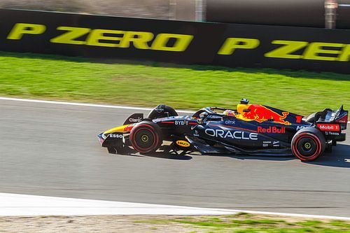 Max Verstappen (Red Bull Racing RB18) in actie tijdens de Formule 1 Grand Prix van Nederland
