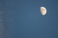 Mond am Nachmittag