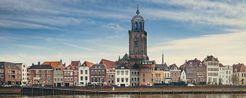 Deventer - IJsselkade (2018) -2c (2.5x1 - panorama) von Rob van der Pijll