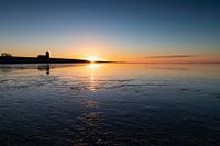 Sonnenuntergang auf dem Watt