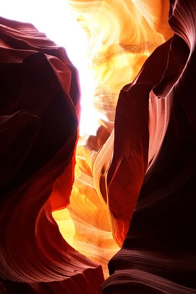 Contraste du canyon d'Antilope par Jos van den Berg