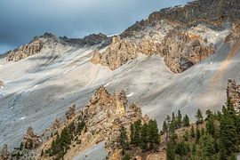 AT THE SUMMIT OF THE COL DE L''IZOARD, THE DESERTED HUT by Alain Gaymard