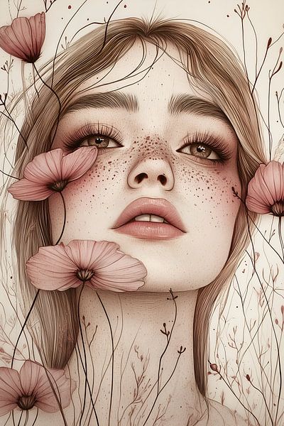 Blushing Beauty par Adriana