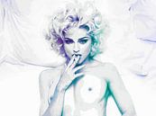 Im Bett mit Madonna abstrakt von Art By Dominic Miniaturansicht