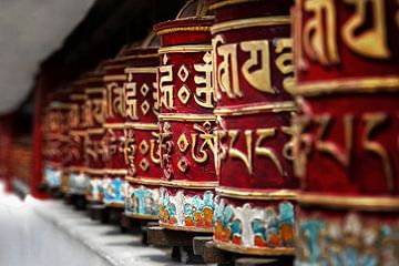 Tibetaanse gebedsmolen van Chihong