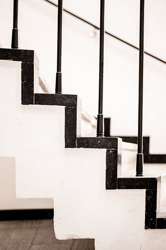 Escalier en colimaçon dans les archives d'Utrecht