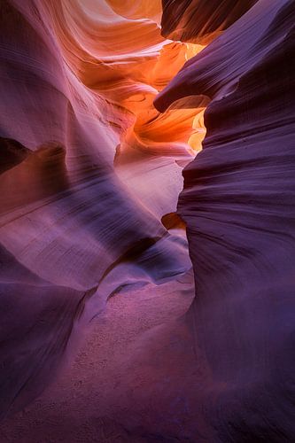 Pad door Antelope Canyon von Edwin Mooijaart