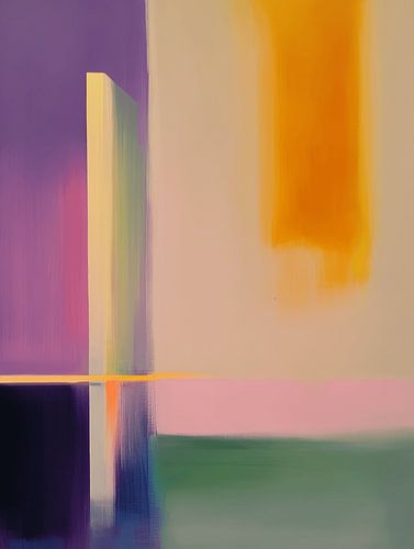 Colorée, moderne et abstraite