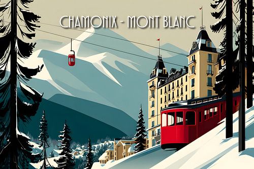 Alpine Nostalgie in Chamonix von Skyfall