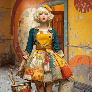 Posieren im Atelier