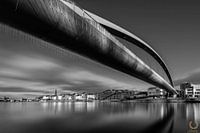 Bicycle bridge (Hoeg Brögk) Black-White