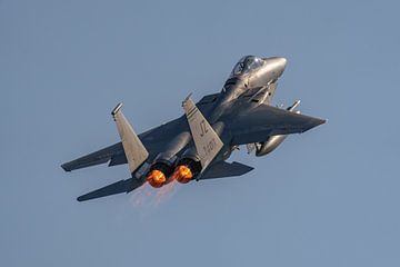 Take-off Bayou Militia McDonnell Douglas F-15C Eagle.