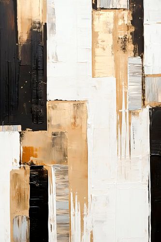 ABSTRACT KUNST Architectuur van kleuren