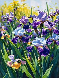 The Radiant Awakening: A Sun-Drenched Tapestry by Artistic