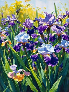 Het stralende ontwaken: een zonovergoten tapijt van Artistic