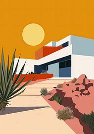 Bauhaus poster art print by Niklas Maximilian