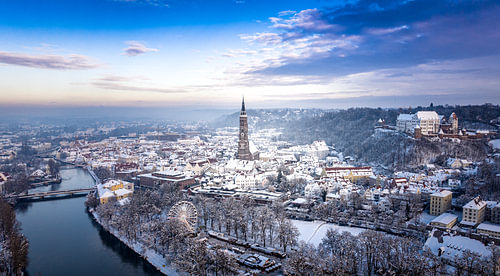 Landshut en hiver