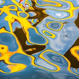 Amsterdam abstract bridges #2 by Lex van den Bosch