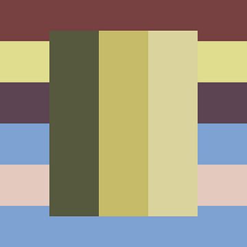 Abstract geometric art inspired by Sean Scully by Dina Dankers