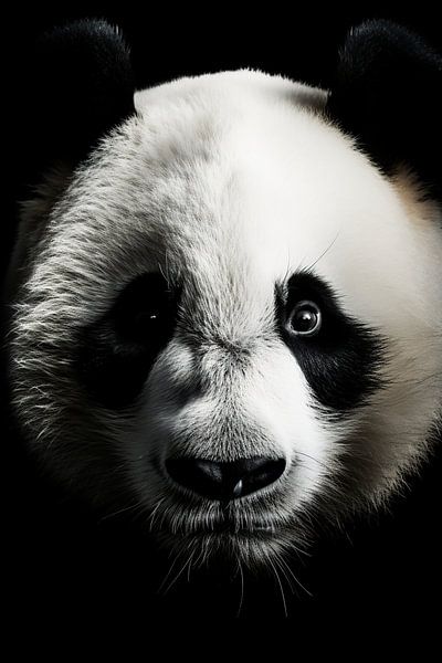 Panda Portrait by ARTEO Paintings