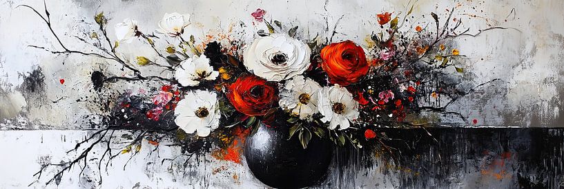 Flower painting by ARTEO Paintings