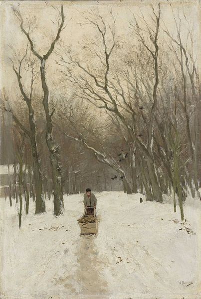 Winter in de Scheveningse bosjes, Anton Mauve van Meesterlijcke Meesters