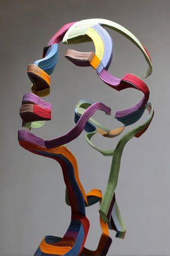 Ribbon Portrait Profile