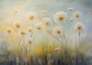 Dandelion art by Blikvanger Schilderijen