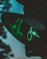 Kreuzungspunkt für Radfahrer