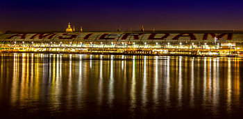 panorama Amsterdam Central Station