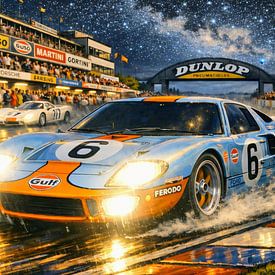 Jacky Ickx und Jackie Oliver - Sieger Le Mans 1969 von DeVerviersBelgium