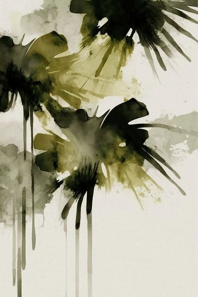 Green Flowers No 2 von Treechild