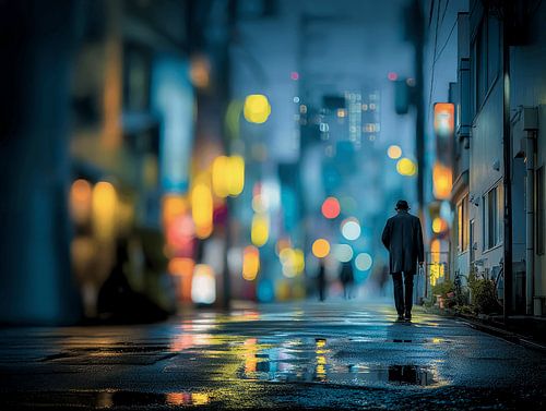 Alone in the City Lights