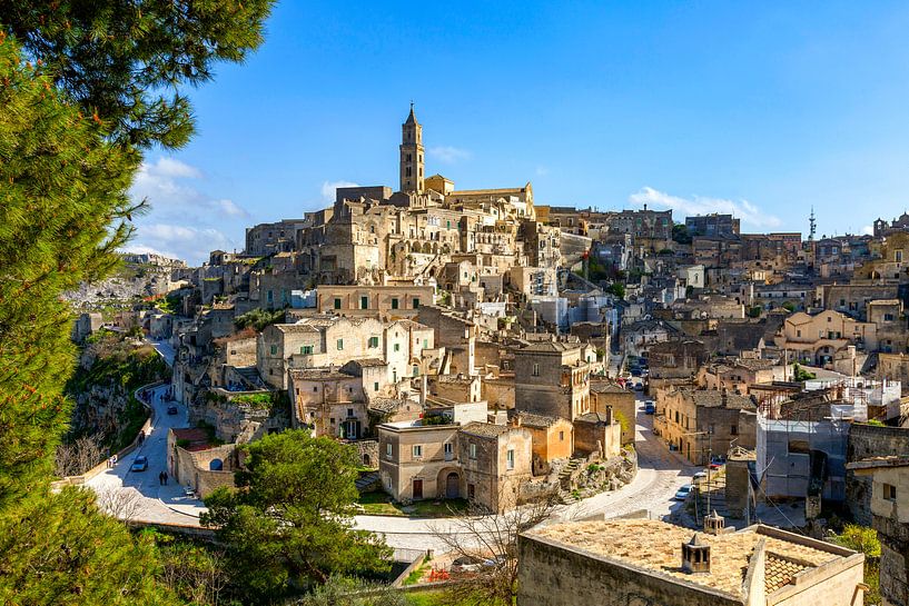 Vue de Matera par Jürgen Wiesler