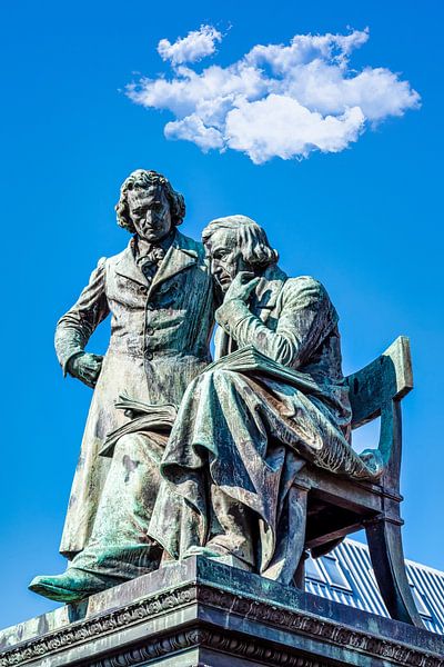 Brothers Grimm thoughtful by Thomas Riess