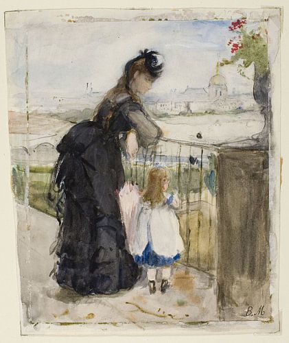 On the Balcony, Berthe Morisot