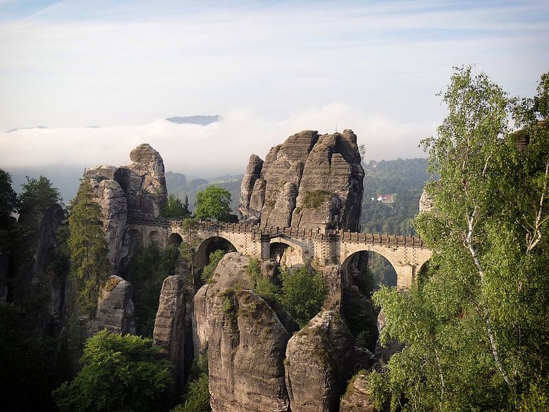 Le pont Bastei en Suisse saxonne par iPics Photography