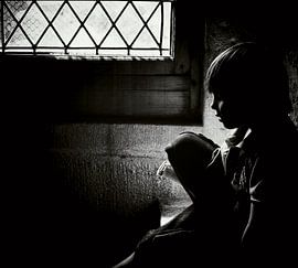 Boy in the castle by Ferry Spaan