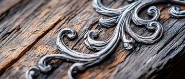 Kunstzinnige metalen decoratie van Poster Art Shop