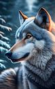 Wolf animal by Ayyen Khusna thumbnail