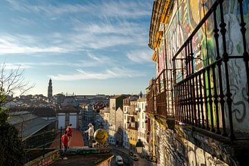 Uitzicht over Porto van Derrick Kazemier